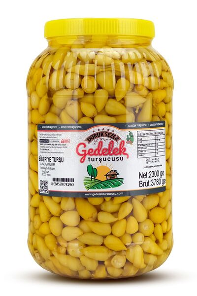 MEHMET SEZER TURŞULARI Gedelek Turşucusu Biberiye Turşusu 2300 gram