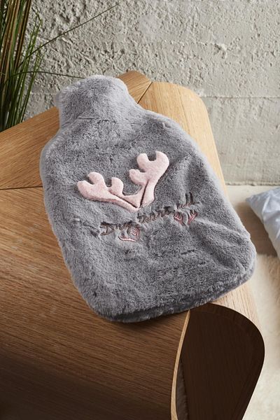 Perotti Rubby Hot Water Bag-Grey-Pink
