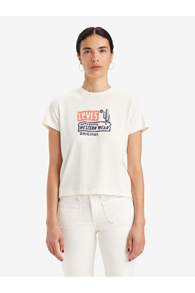 Levi's Κλασικό γραφικό σχέδιο - Αυθεντικό γυναικείο μπλουζάκι Western
