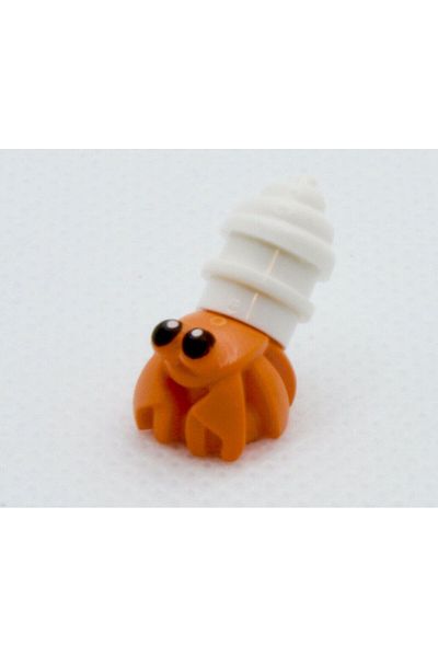 LEGO Orange Crab and Hermit Crab Accessory Moc - 1 Piece Will Be Sent
