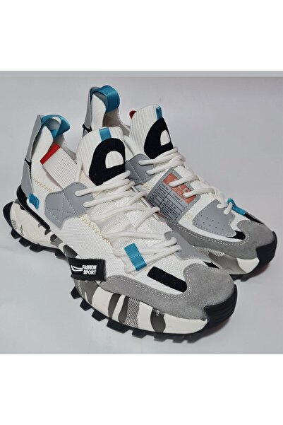 Scootland Ανδρικά αθλητικά παπούτσια - Ελαστικά πλεκτά με κορδόνια, Fashion Sport 19279