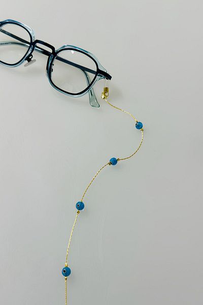 Della Pianto Colored Beads Special Design Glasses Chain Gm291221