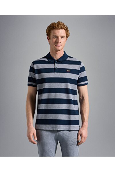 PAUL&SHARK Men's Knitted Poloshirt C.wCotton