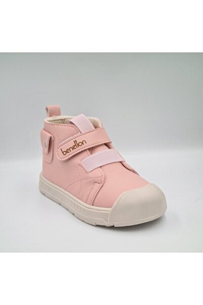 United Colors of Benetton Benetton 31826 Pudra Renk Cırtlı Flexy System Alt Taban Termal İç Astarlı Kız Çocuk Spor Bot