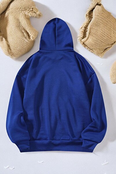 uyguntarz Оверсайз-светр з принтом Mind Life Vibes