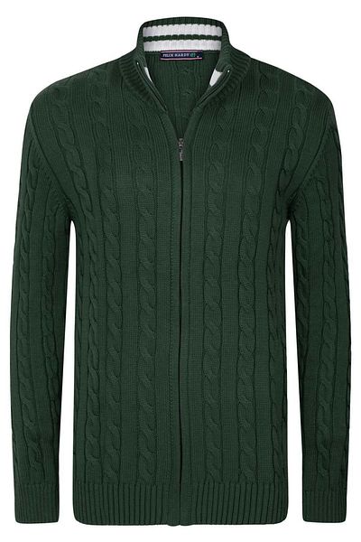 Felix Hardy Cardigan cu model tricotat pentru bărbați