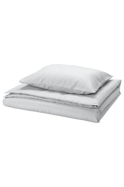 IKEA Σετ Παπλωματοθήκη Μονό - 150x200/50x60 cm, 54% Πολυεστέρας 46% Ιξώδες