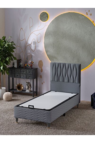 beehanem Almula Tek Kişilik 2Li Set (Baza+Başlık)(Yatak HARİÇ!!)