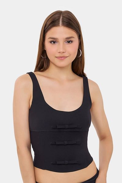 Hiccup Αμάνικο μπλουζάκι Bodycon - Λεπτομέρεια με σχισμή