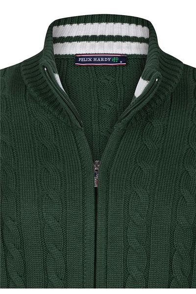 Felix Hardy Cardigan cu model tricotat pentru bărbați