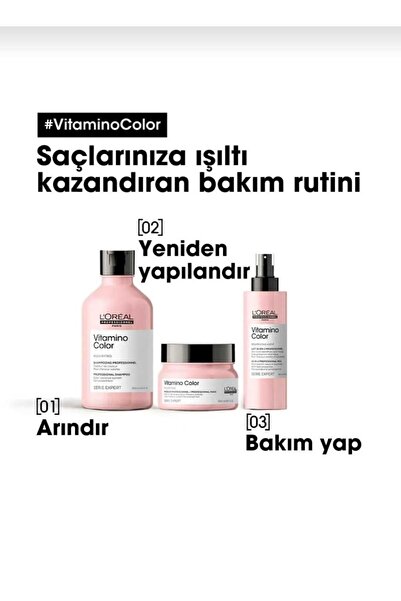 L'Oreal Paris L'oréal Serie Expert Vitamino Color 3'lü Fırsat