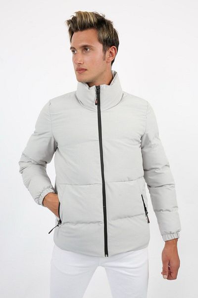 S&M CLOTHİNG Ανδρικό πουπουλένιο παλτό New Season