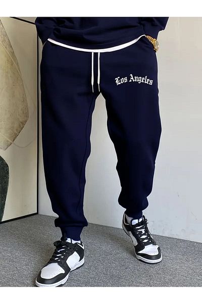 NO 601 Ανδρικό φούτερ Navy Blue Los Angeles