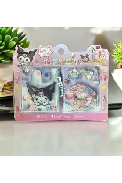 cosmic kırtasiye kuromi melody minik defter sulu 2li