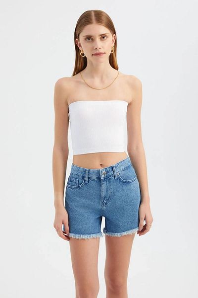 Hiccup Βασικό αμάνικο Crop Top