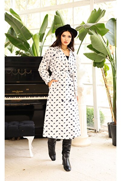 SahraAfra Tasarım Oversize Trençkot