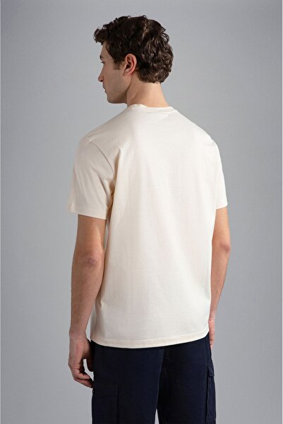 PAUL&SHARK ΑΝΔΡΙΚΟ ΠΛΕΚΤΟ T-SHIRT C.W. ΒΑΜΒΑΚΙ