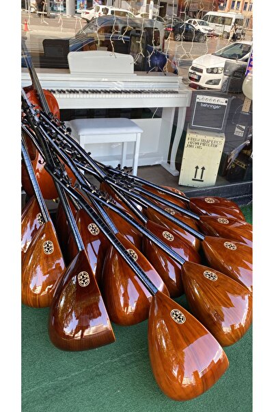 3M Atölye Uzun Sap Saz Bağlama Profesyonel Bağlama Saz