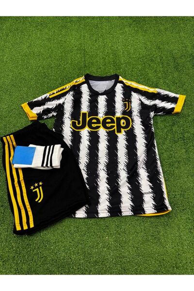 kombinezyum Kenan Yıldız Jj Yeni Sezon Siyah/beyaz Çocuk Forması (FORMA ŞORT ÇORAP)