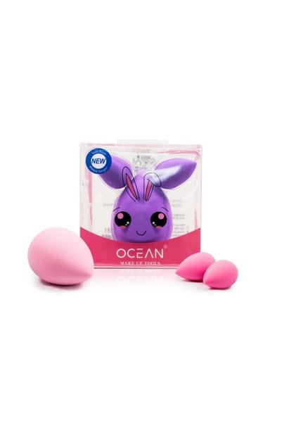 MİNİFİYONK Set of 3 Makeup Sponge - Foundation, Concealer and Powder Application
