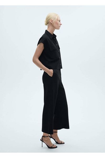 MANGO Woman Knitwear Trousers