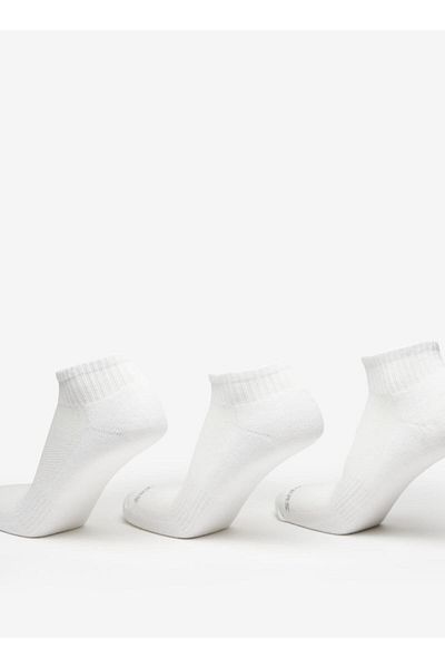 SKECHERS Men's 1/2 Terry Crew Length Sports Socks - S111035D-100