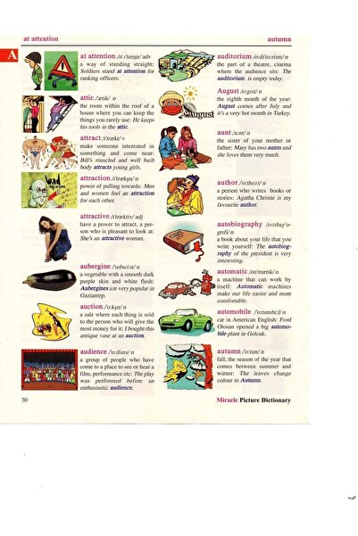 MK Publications English English Giant Dictionary - 10,000 Words - 10,000 Photos - A 4 Size