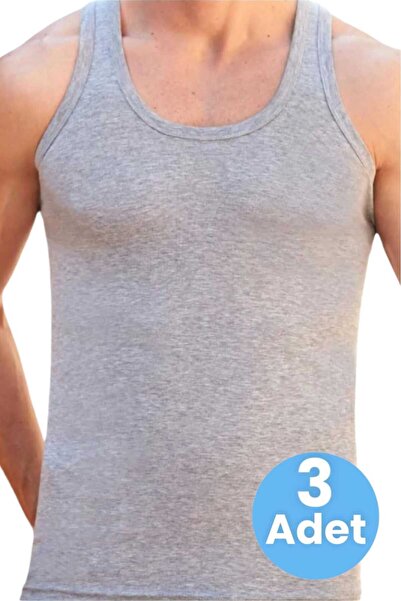 Tezzgelsin Men's Cotton Undershirt 3 Pieces