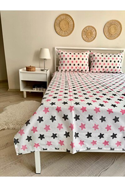 üntaş Μονό σεντόνι και μαξιλαροθήκη πασιέντζας - Χωρίς ελαστικό