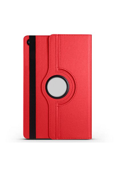 Cleo Cases Galaxy Tab A9 Plus Zore Rotatable Stand Case-Red