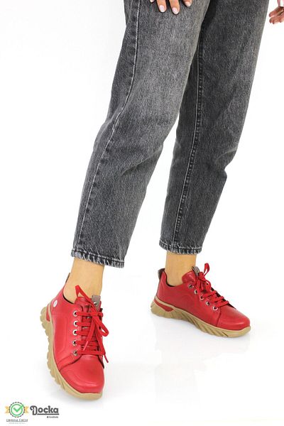 Mammamia Orthopedic Sports Style Women's Seasonal Shoes - Genuine Leather, Lace-Up Casual - M25/Ka3585