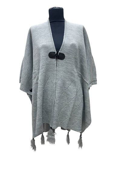 mim eşarp Akmoda - Thick Winter Knitwear Long Poncho