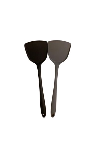 Oliva Nero Single Silicone Spatula Kitchen Wide Spatula Meal Prep Kitchen Utensils Multipurpose Kitchen Tool