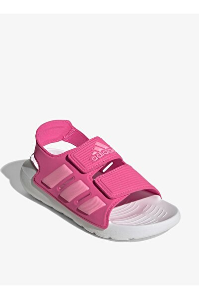 adidas Girl's Logo Print Floaters with Hook and Loop Closure - ALTASWIM 2 0 C