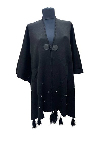 mim eşarp Akmoda - Thick Winter Knitwear Long Poncho
