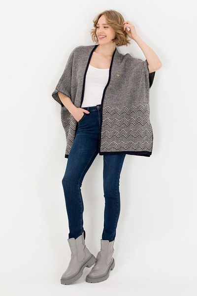 U.S. Polo Assn. Γυναικεία ζακέτα Navy Blue Knitwear