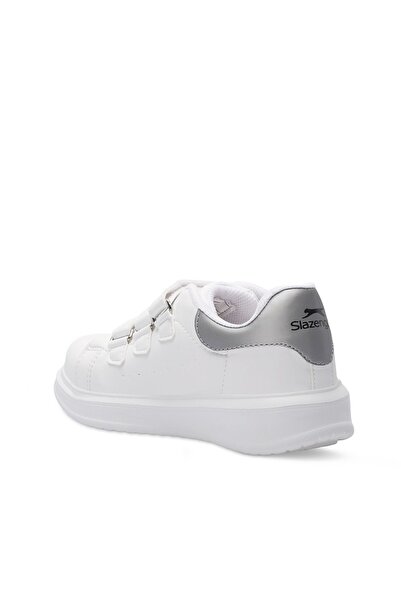 Slazenger Love I Unisex Kids Sneaker - White/Silver