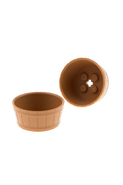 LEGO Light Brown Large Barrel Barrel - Moc Custom Container Barrel 1 Piece
