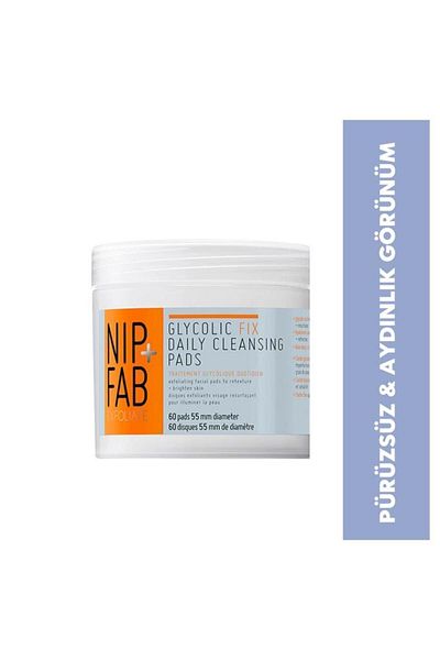 NIP+FAB Glycolic Fix Face Pad 60 Pieces