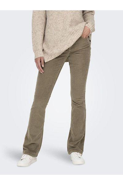 ONLY Hose ONLMARY Mittlere Taille Ausgestellt Hose