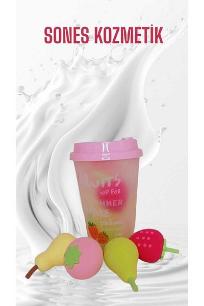 SONES KOZMETİK Fruit Feast Foundation Powder - Mujgan Makeup Sponge