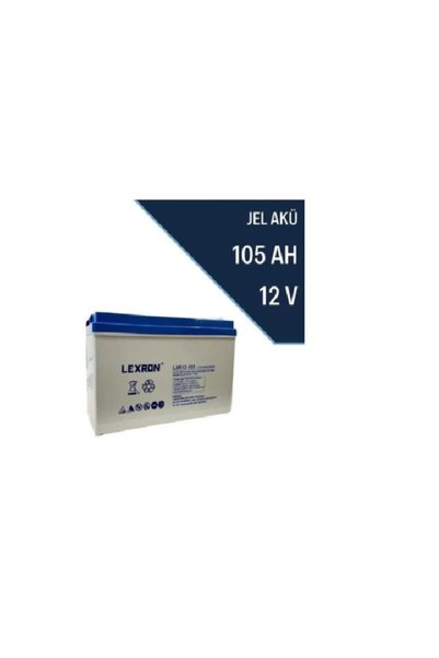 Lexron GrafenMarket 105 Ah Jel Akü Deep Cycle
