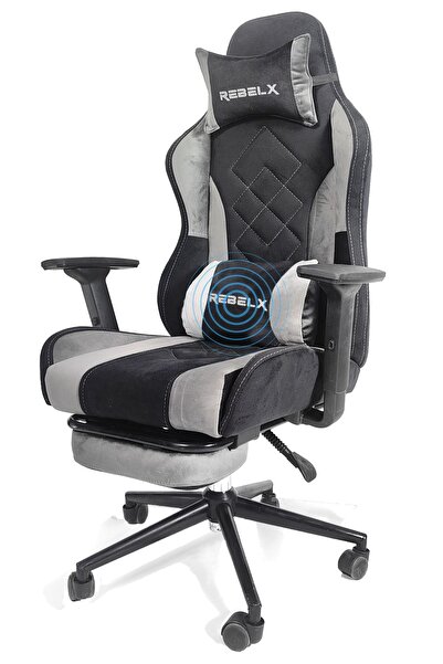 Rebelx Zenith Masaj Özellikli Kumaş Oyuncu Koltuğu