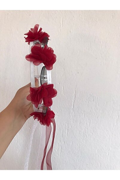 Roseart Nedime Süslü Kına Tefi Kırmızı Olarak 10 Adet – Magnet, Hediyelik, Süs Aksesuarı – Magnet, Hediyeli
