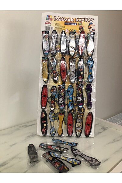 CAPTAIN FREDERIC Parmak Kaykay -Skate board -10 Adet