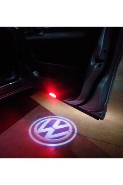 WV Volkswagen Aksesuar Passat B8 Kapı Altı Logolu Aydınlatma Işığı