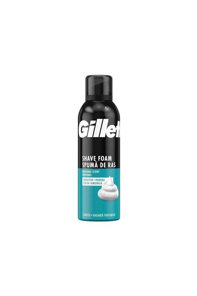 Gillette Tıraş Köpüğü Shave Foam Sensitive Traş Köpüğü 200 ml