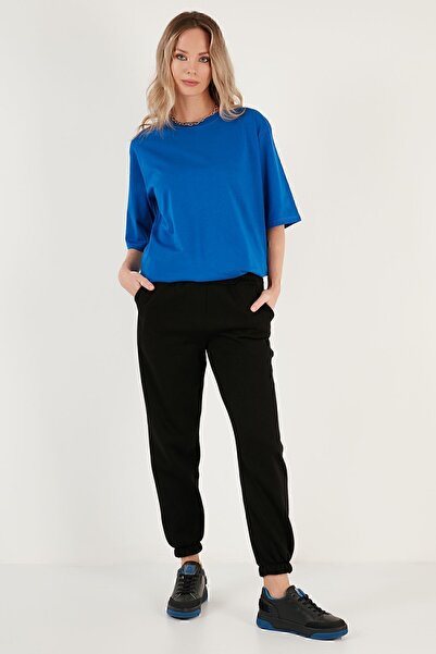 Lela Cotton Oversize Crew Neck T Shirt T Shirt 5864562