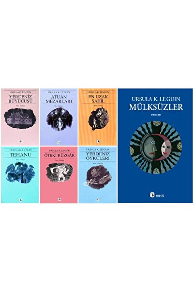 Metis Yayınları Ursula K. Le Guin 7 Kitap Set / Yerdeniz Serisi + Mülksüzler