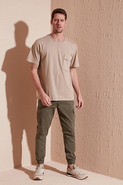 Buratti Ανδρικό μπλουζάκι 100% βαμβακερό Relaxed Fit Crew Neck T-shirt 5902605